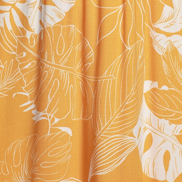 Savanna Golden Yellow Floral Print Maxi Dress - Picture 6 of 9